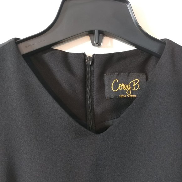 Corey B. New York Black Dress,  Size 6 - Picture 6 of 14